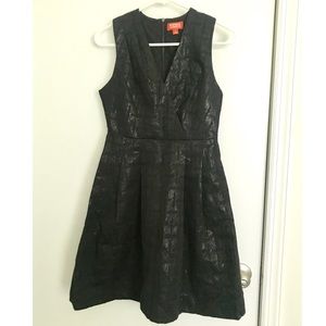 Black cocktail dress